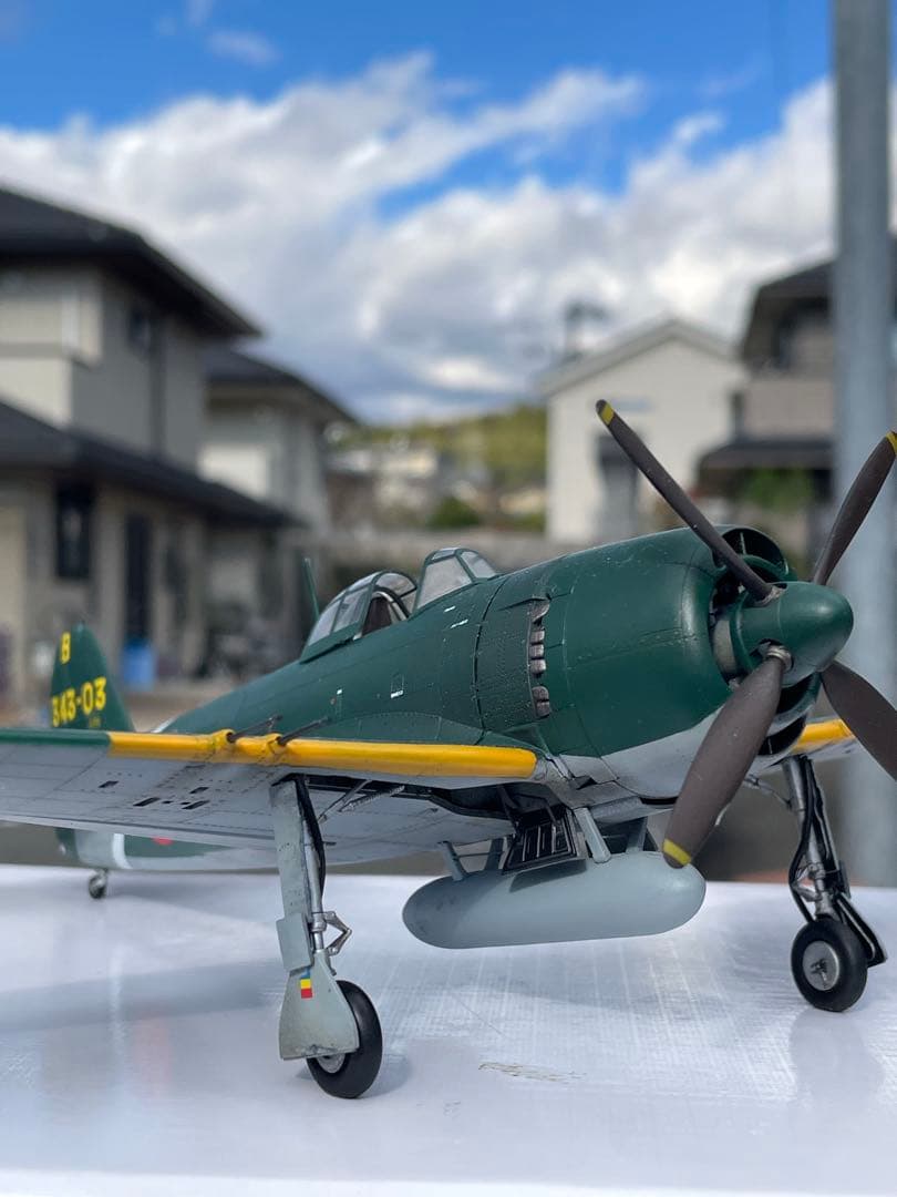 【完成塗装品】1/48 ハセガワ 紫電改