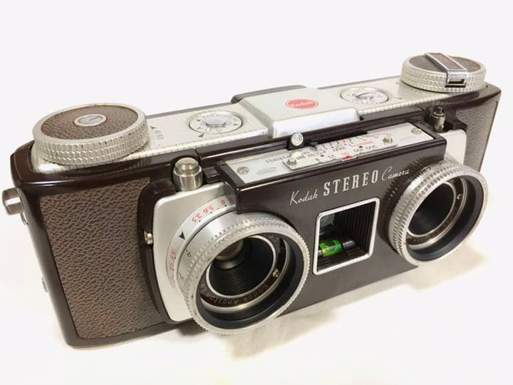 コダック　Kodak Stereo Camera　ビューアー付き珍品！ですから①