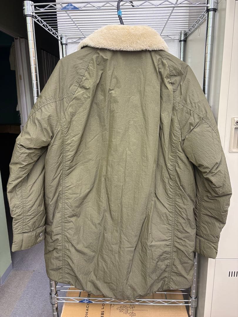 nonnative ノンネイティブ ミリタリー ボアコート サイズ0 カーキ