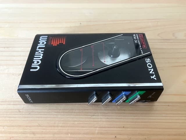 超美品 高音質 整備済完全動作品 ソニー WM-30 ブラック