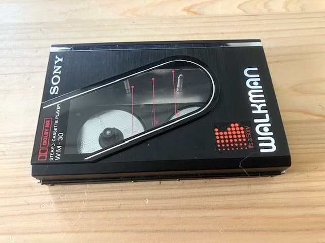 超美品 高音質 整備済完全動作品 ソニー WM-30 ブラック