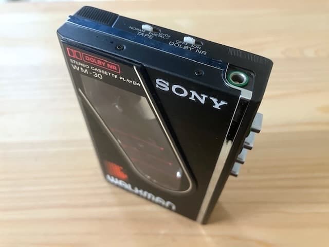 超美品 高音質 整備済完全動作品 ソニー WM-30 ブラック