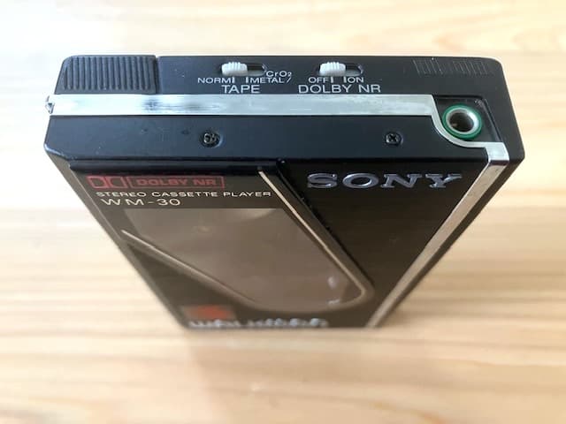 超美品 高音質 整備済完全動作品 ソニー WM-30 ブラック