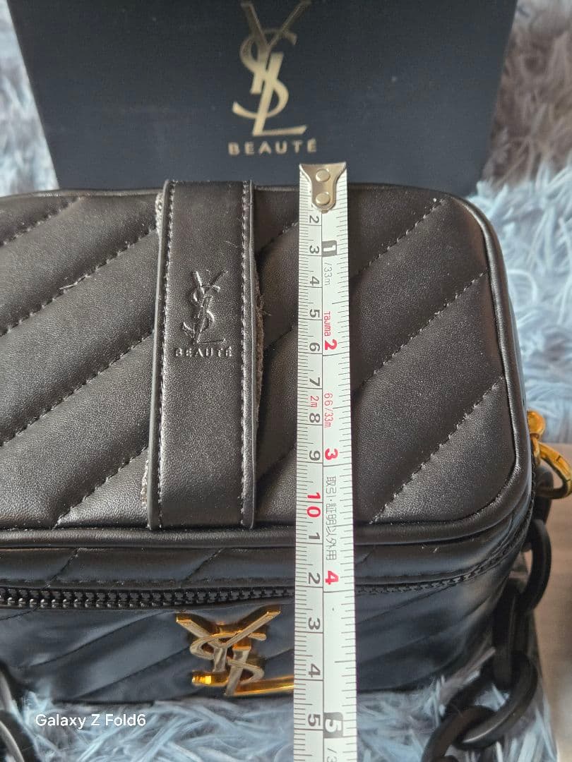 イヴ・サンローラン（YSL）Beaute ノベルティ 2WAY バニティバッグ