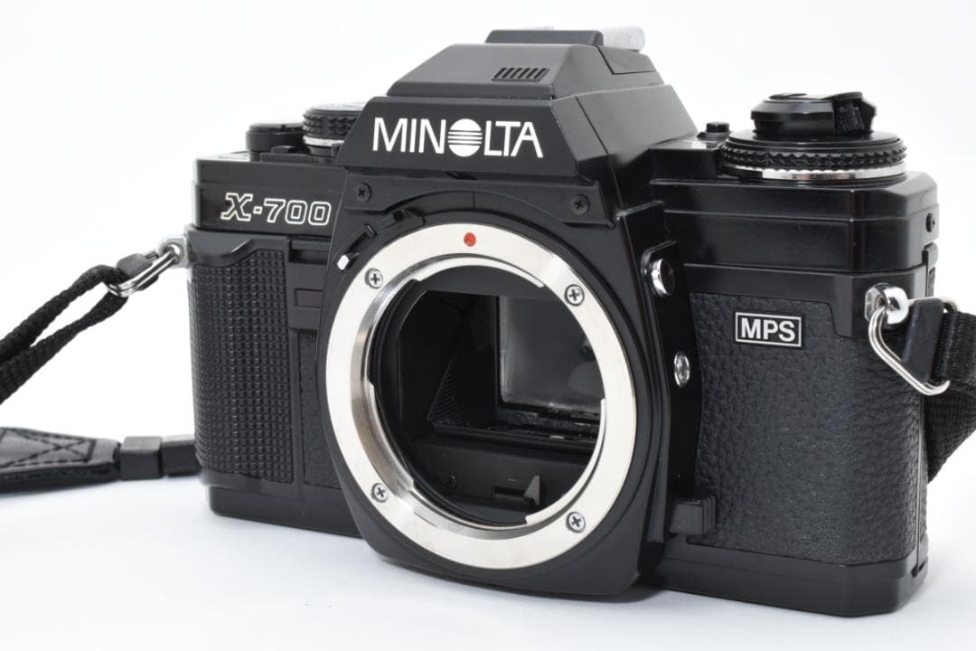 超美品 ミノルタ X-700 ブラック フィルム モルト新品交換済 H014