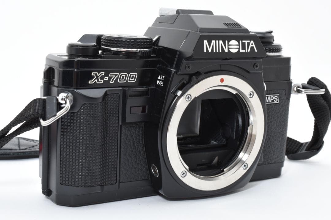 超美品 ミノルタ X-700 ブラック フィルム モルト新品交換済 H014
