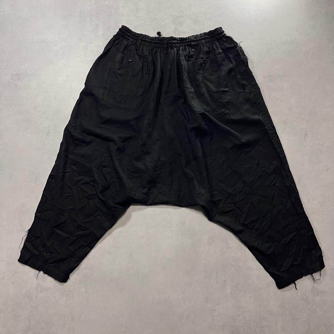 Yohji Yamamoto ヨウジ ヤマモト 皺加工 サルエルパンツ