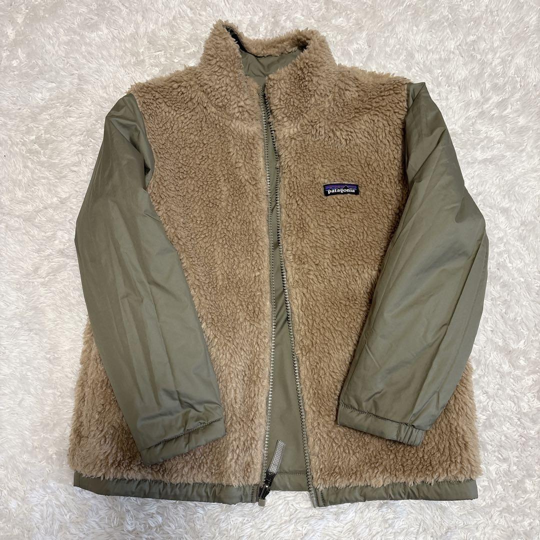 【未使用級】パタゴニア 4-in-1 エブリデイジャケット ベージュ キッズ S