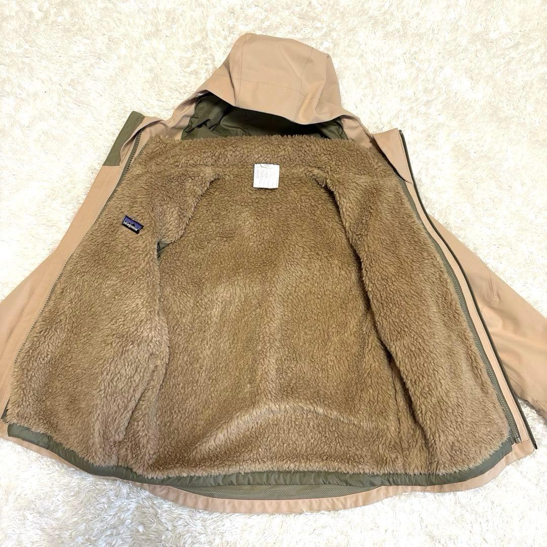 【未使用級】パタゴニア 4-in-1 エブリデイジャケット ベージュ キッズ S