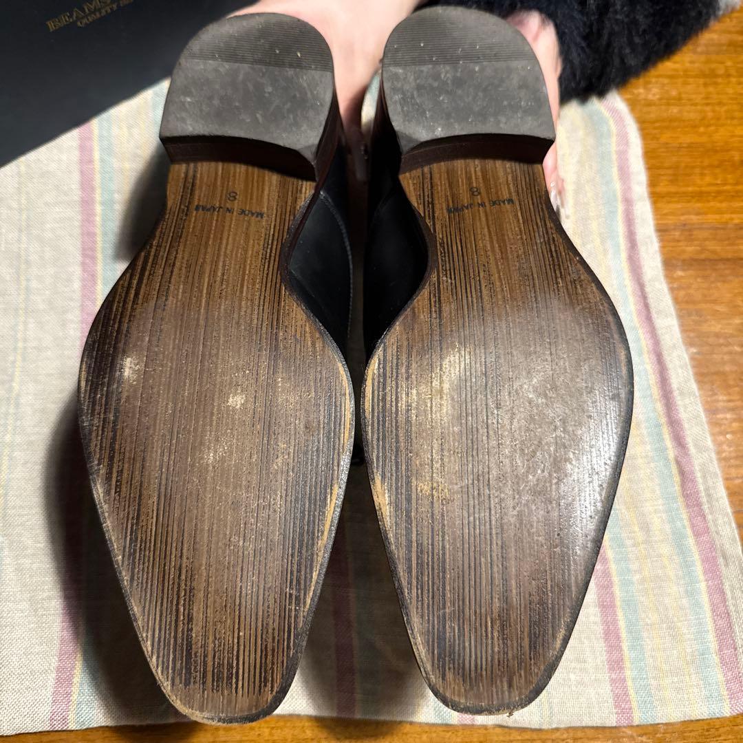 ビームスハート レザー・シューズ 26cm ストレートチップオックスフォード