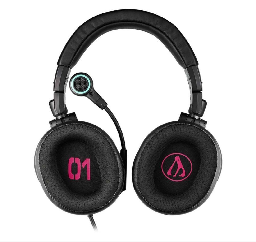 オーディオテクニカ ストリーミングヘッドセット 初音ミク