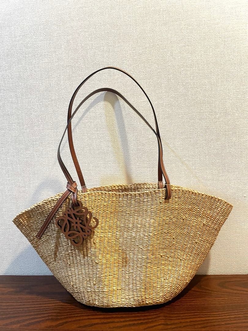 【新品未使用】LOEWE ロエベ シェルバスケットスモール カゴバッグ