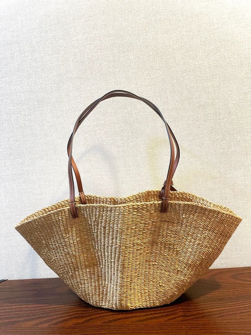 【新品未使用】LOEWE ロエベ シェルバスケットスモール カゴバッグ