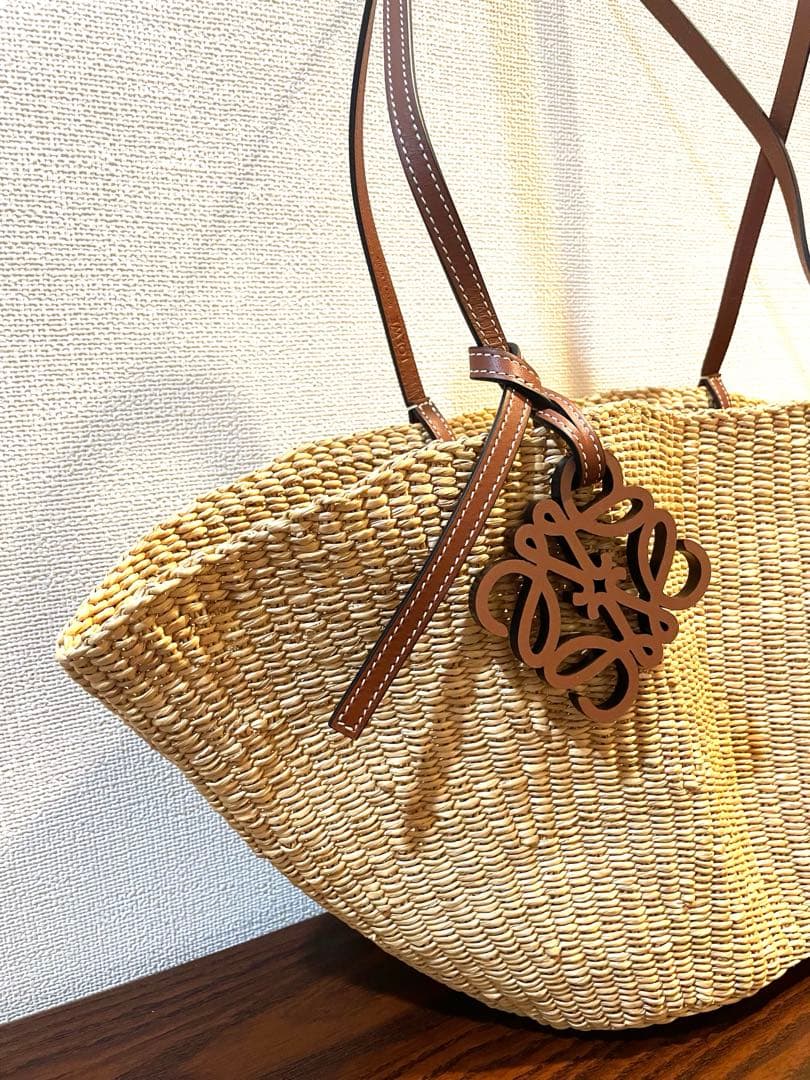 【新品未使用】LOEWE ロエベ シェルバスケットスモール カゴバッグ