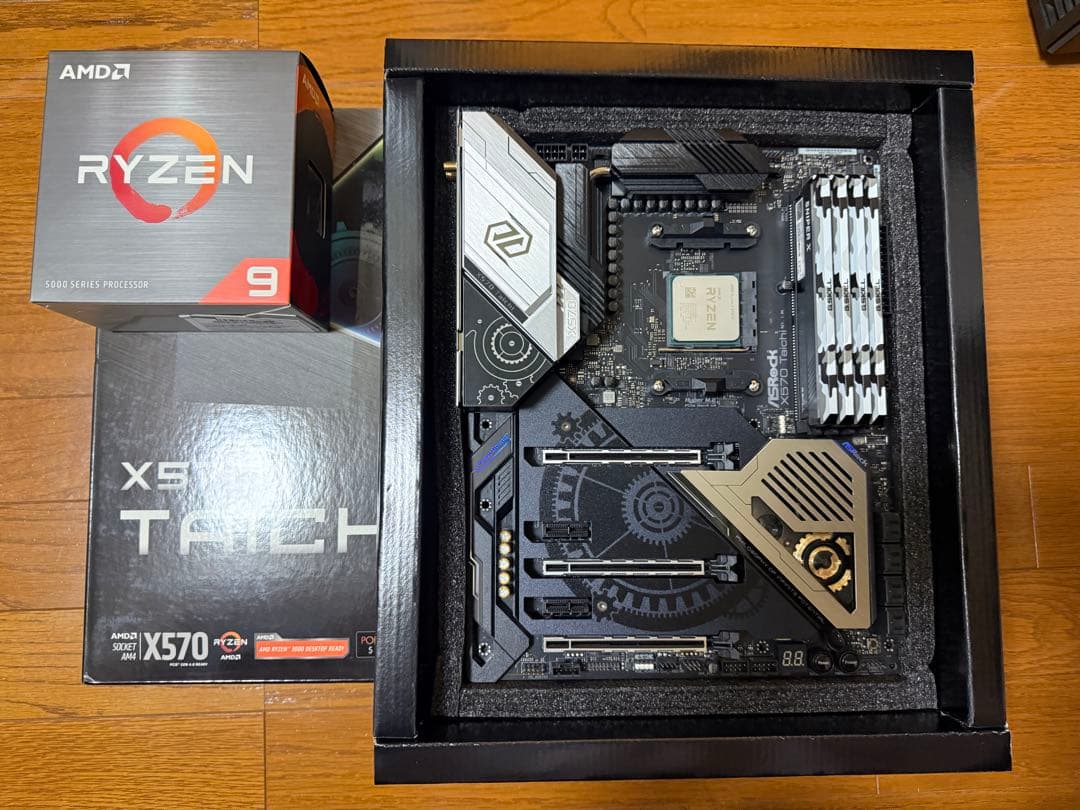 ASRock X570 Taichi Ryzen9 5950x メモリ64GB