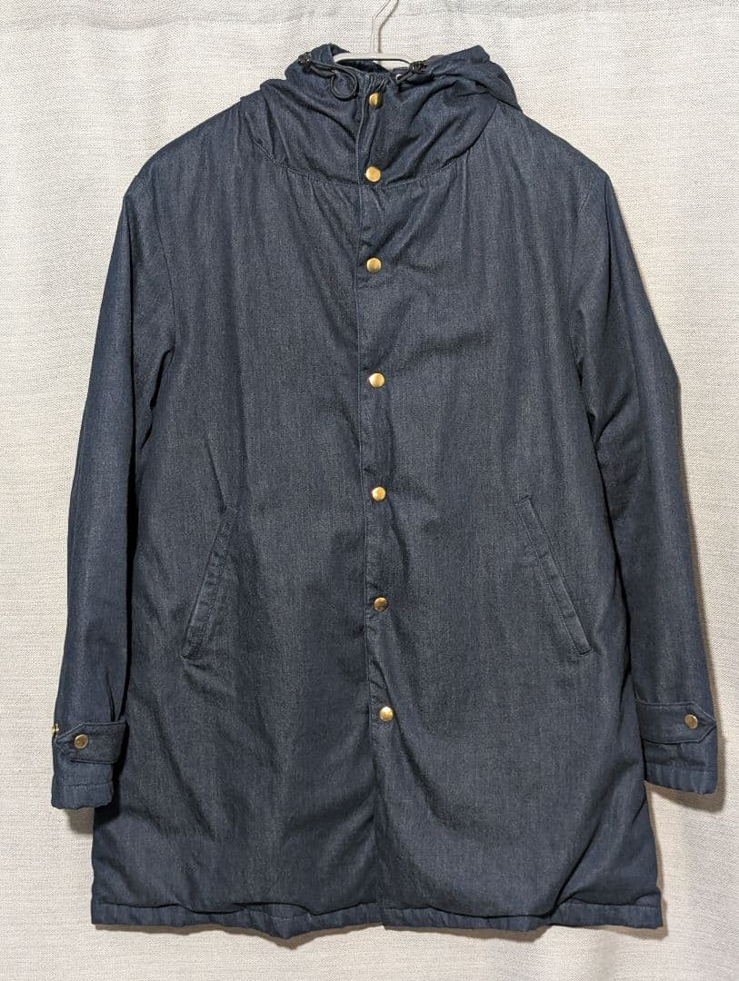 have a good day NANGAダウン　モッズコート デニム