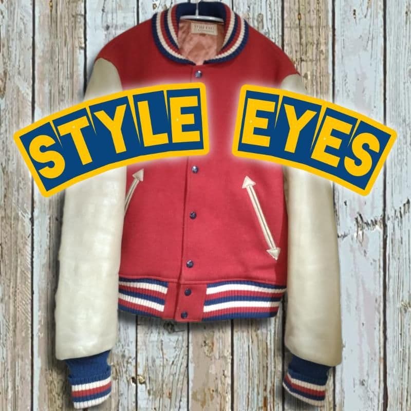 STYLE EYES スタジャン スタイルアイズ アワードジャケット レタード