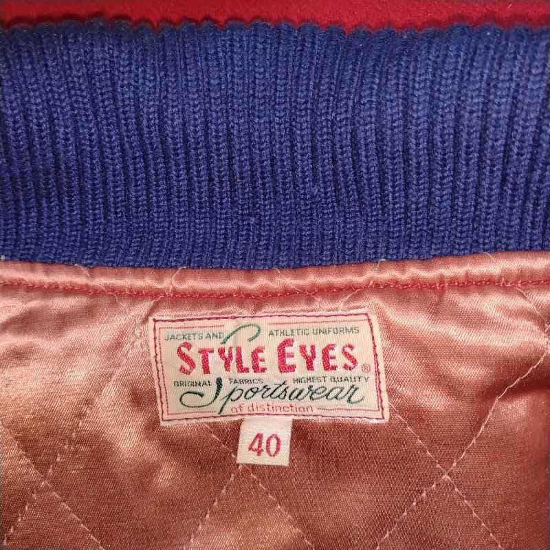 STYLE EYES スタジャン スタイルアイズ アワードジャケット レタード