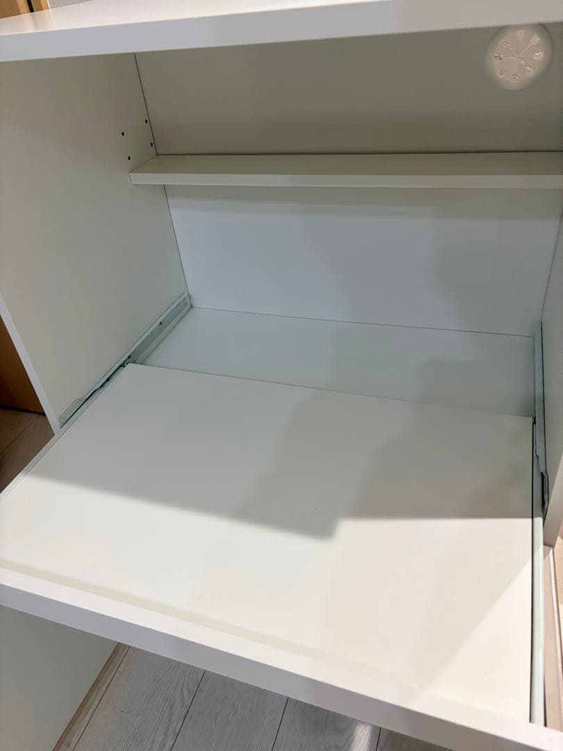 ニトリ　レンジ台(フォルムN RE9060 WH) 商品コード：8890943