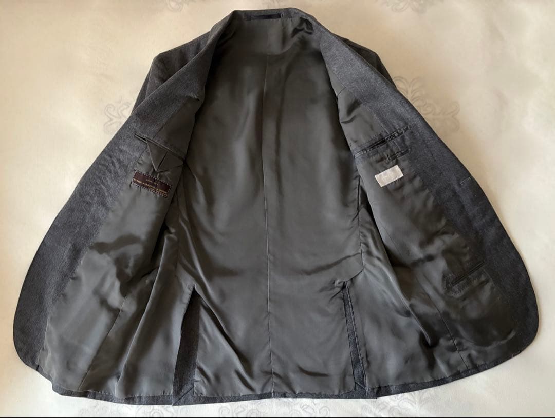 エディフィス EDIFICE グレー ビジネススーツ 46 Lサイズ