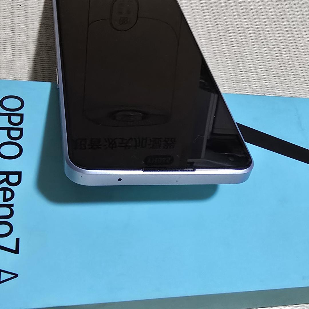 ほぼ未使用 OPPO Reno7 A ドリームブルー 128GB SIMフリー