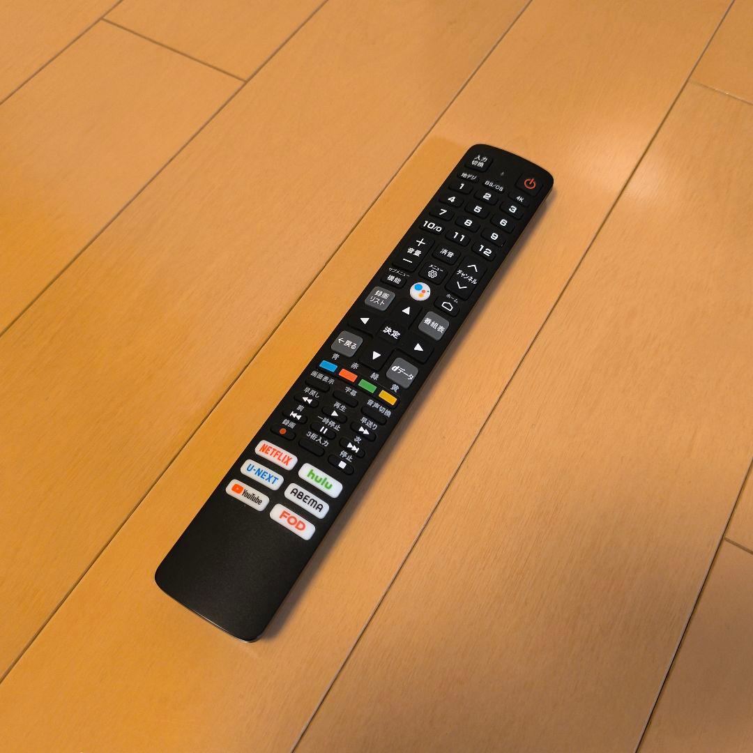 TCL 43型 23年製 43P636