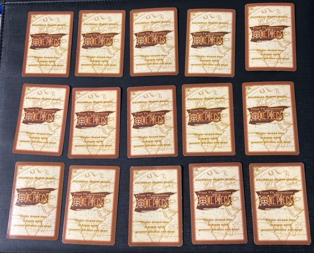 旧ワンピースカード　カードダス　ハイパーバトル　レアカード 33枚