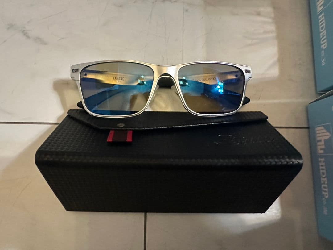 有*范様 偏光グラス Zeque(ゼクー) DECK シルバー