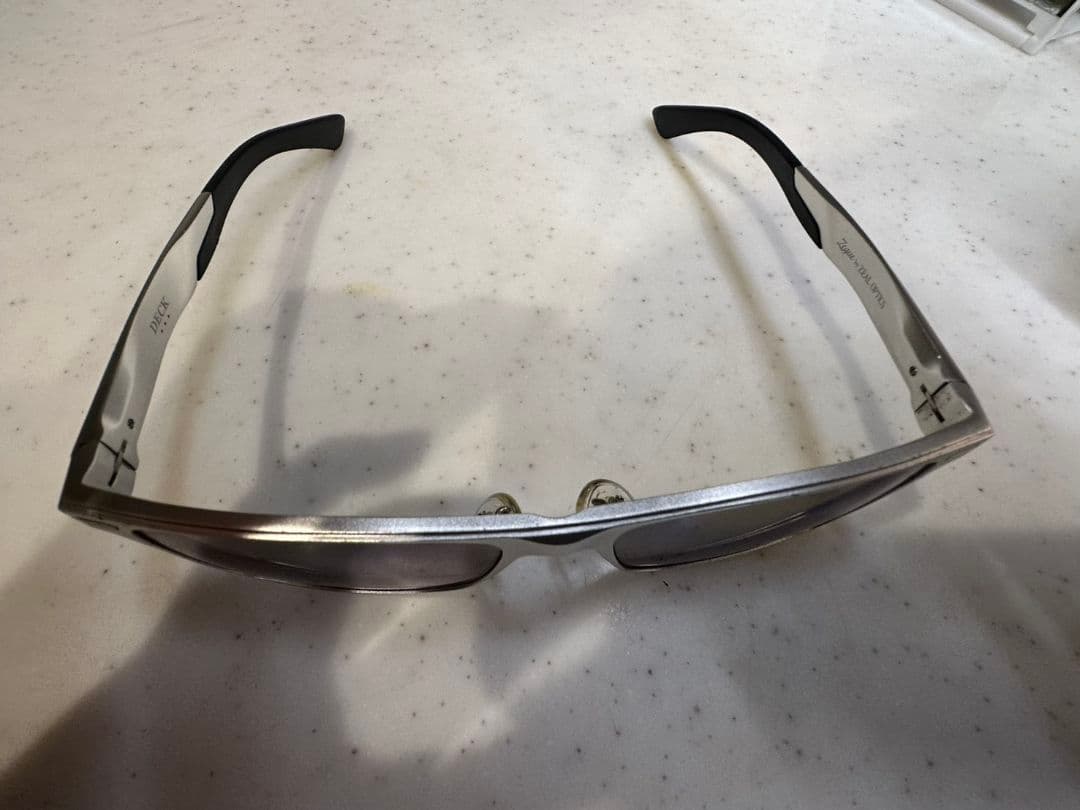 有*范様 偏光グラス Zeque(ゼクー) DECK シルバー