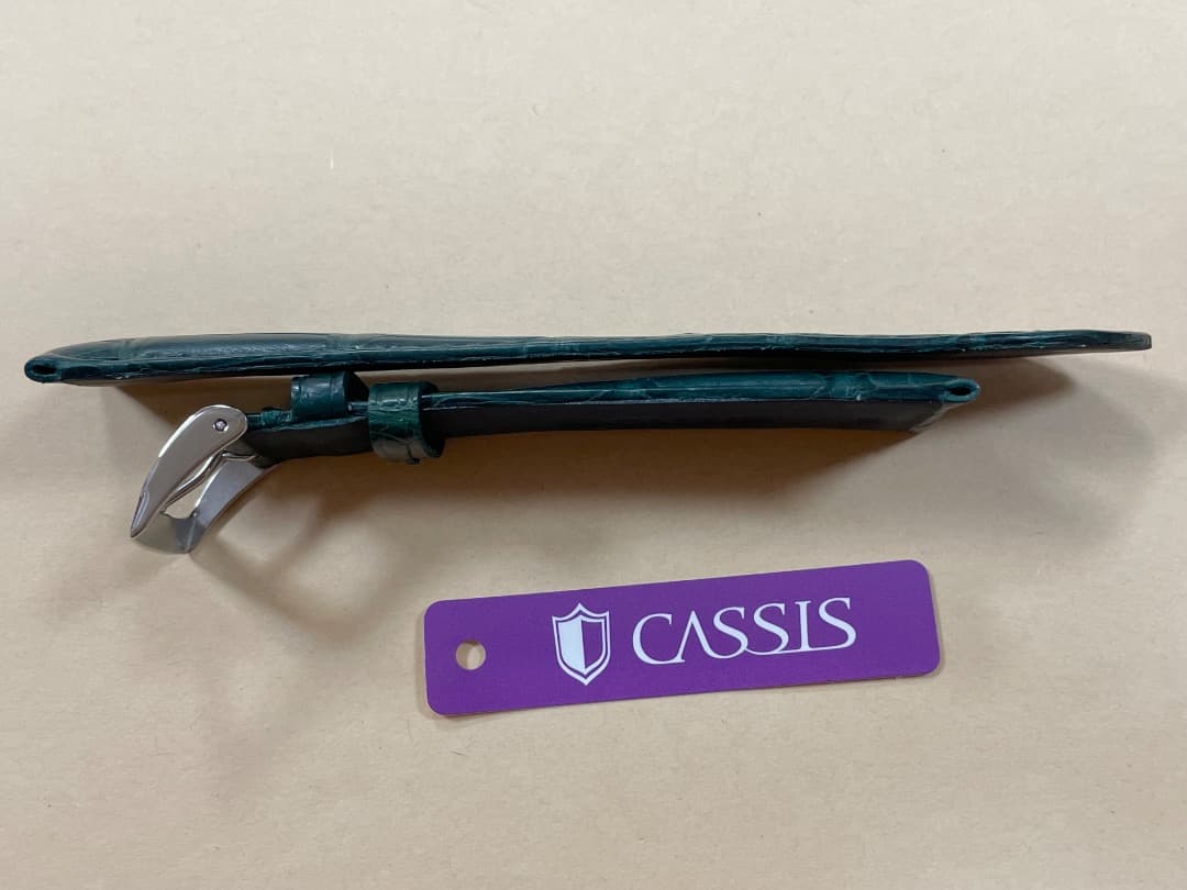 20ミリ ダークグリーン 時計バンド CASSIS ADONARA C
