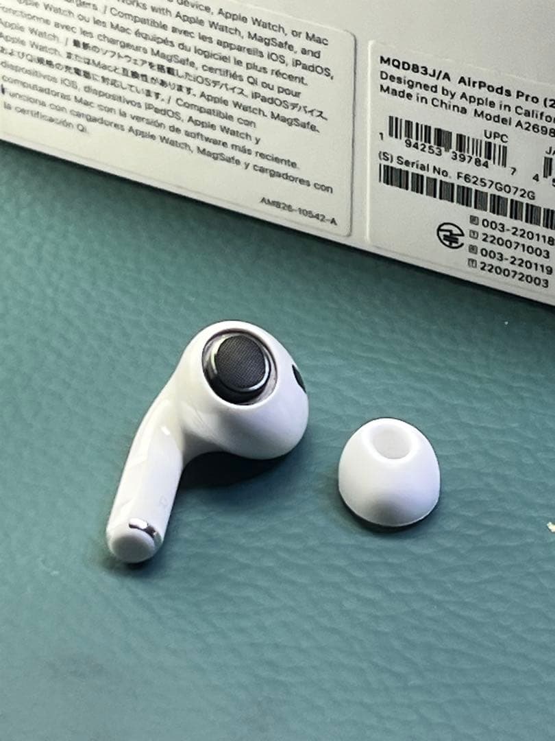 AirPods pro第2世代イヤホン右耳のみ A2083正規品動作品音質正常