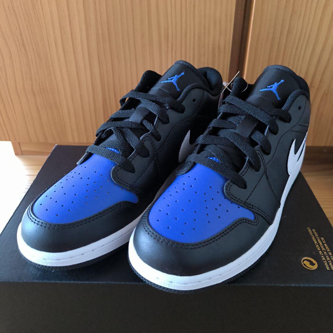 【新品タグ付き】NIKE ナイキ 25.0 エア ジョーダン 1 LOW ブルー