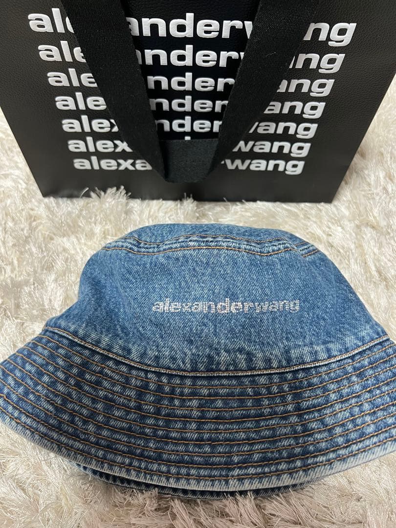alexanderwang デニムバケットハット