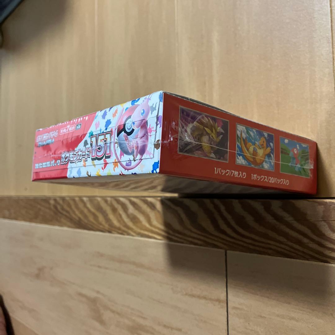 【正規シュリンク付 未開封】ポケモンカード151 BOX