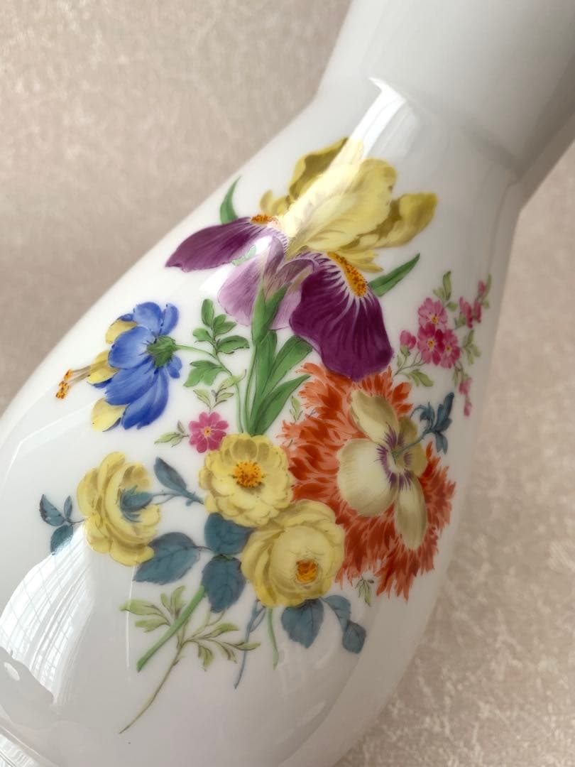 MEISSEN マイセン 花瓶 フラワーベース 23㎝