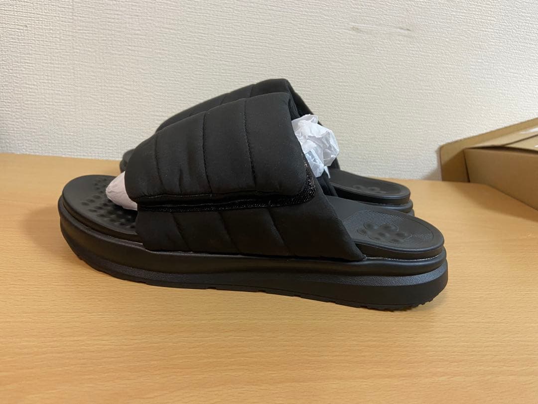 YONAMINE. 黒 ストラップサンダルMサイズ新品×4箱