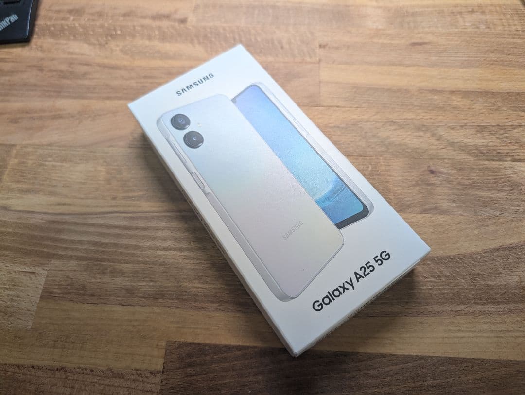 Samsung Galaxy A25 5G 本体　新品未開封