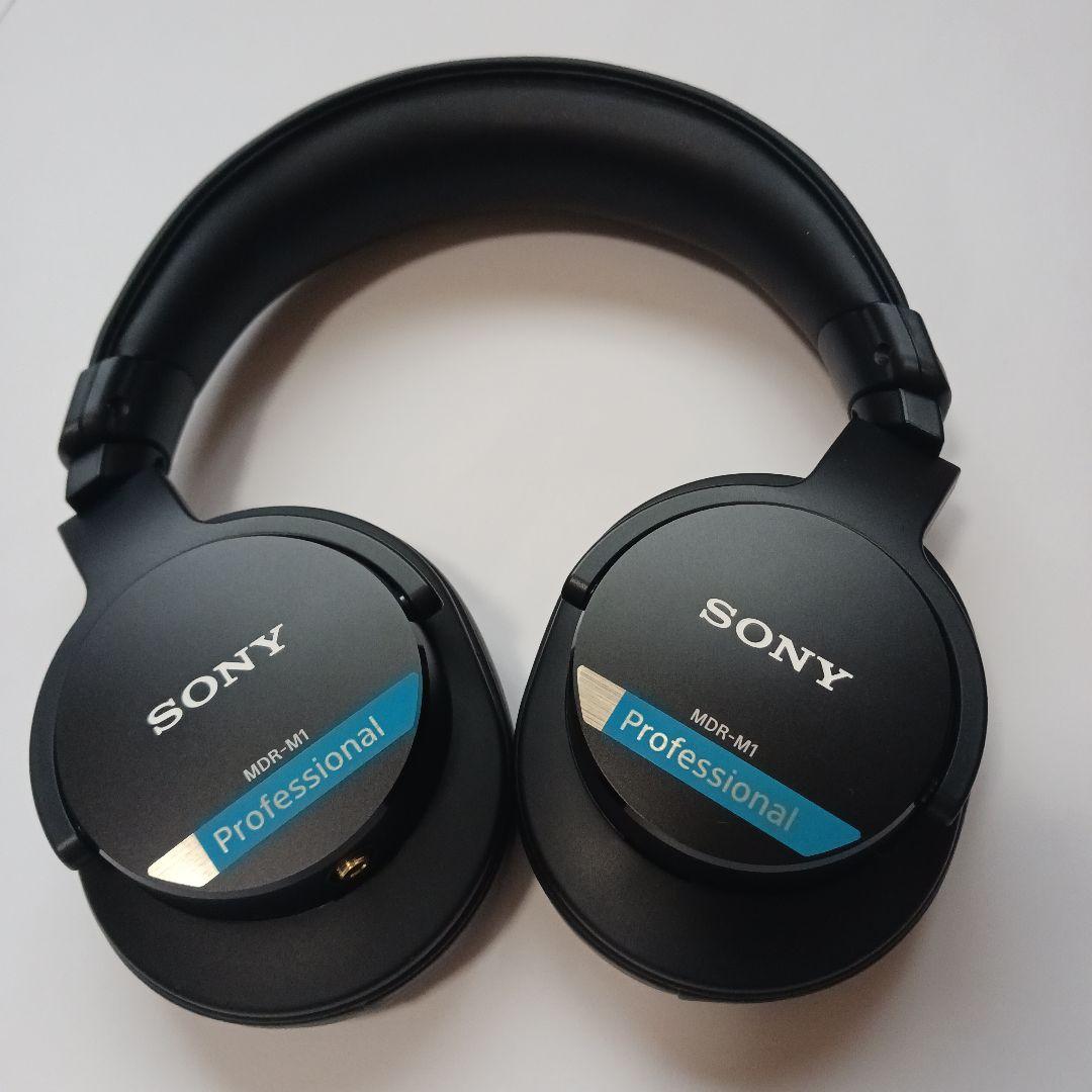 SONY MDR-M1 ブラック 有線 ヘッドホン