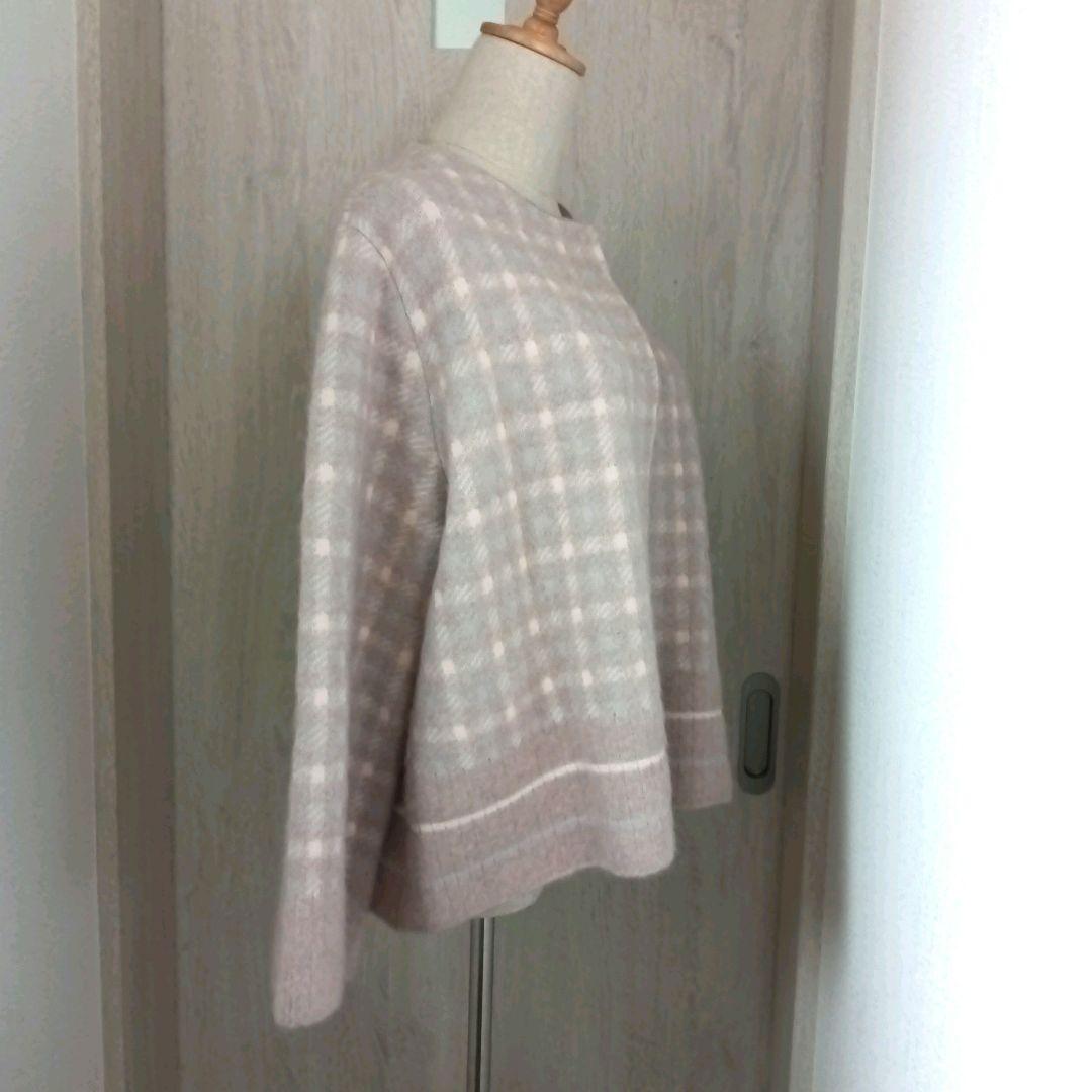 【極美品】ネミカ　モヘア混　ジャケット　カーディガン　アウター　大きいサイズ13