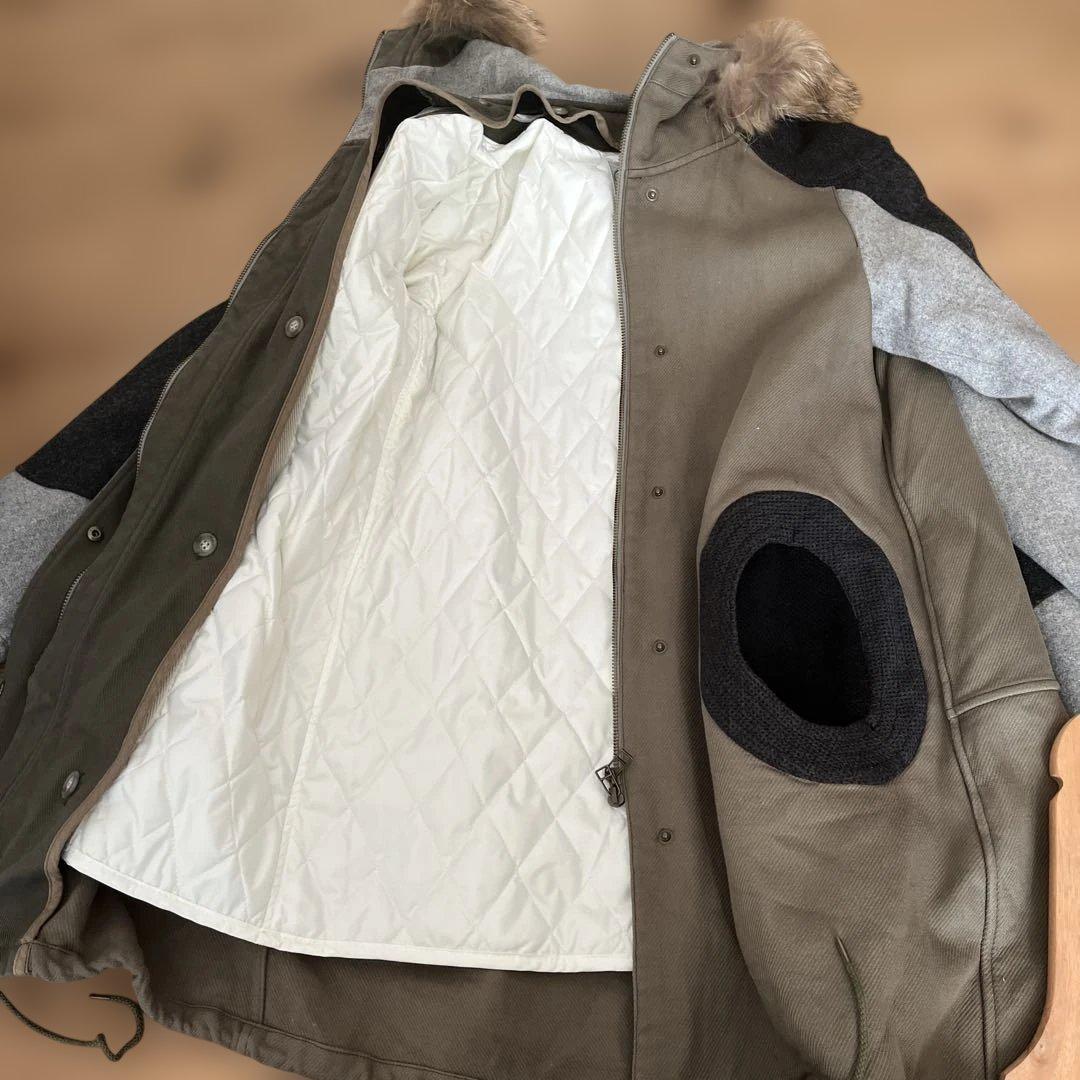 ツモリチサト　コート　モッズコート　Mサイズ　アウター　ライナー付き