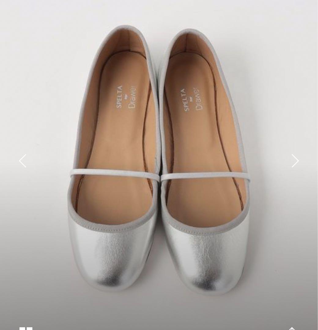 SPELTA x Drawer LENA VELLUTO バレエシューズ　37