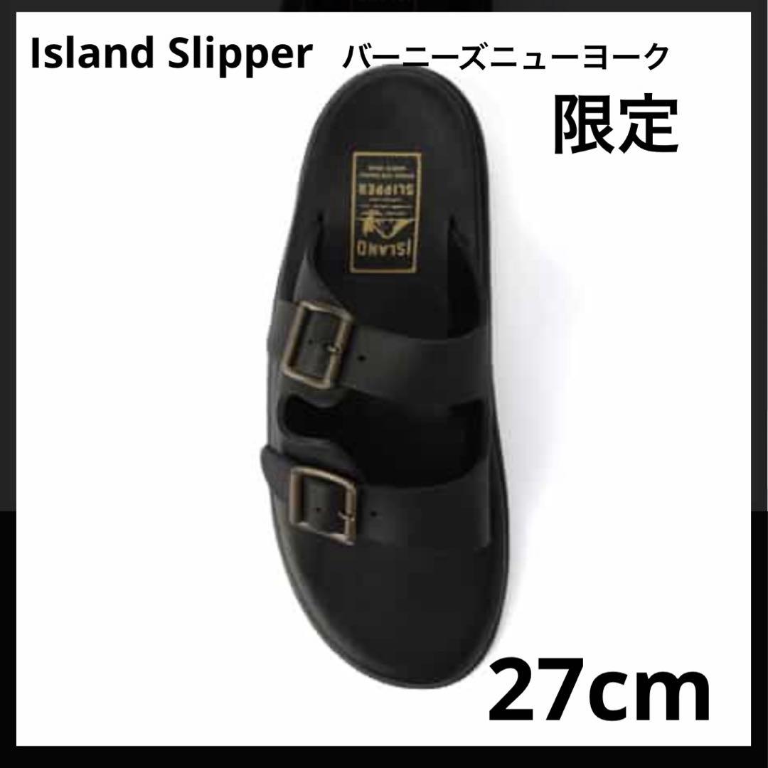  SLIPPER アイランドスリッパ　バーニーズ　ニューヨーク限定