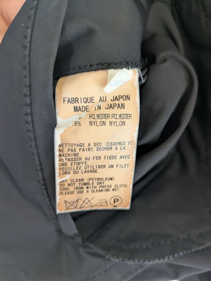 Y's ワイズ 07AW モッズコート 黒 サイズ3