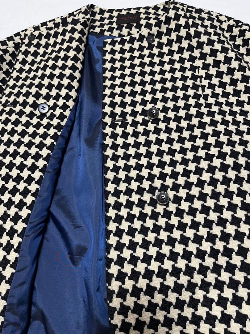 TOMORROWLANDドビーハウンド　トゥースバレルジレ美品