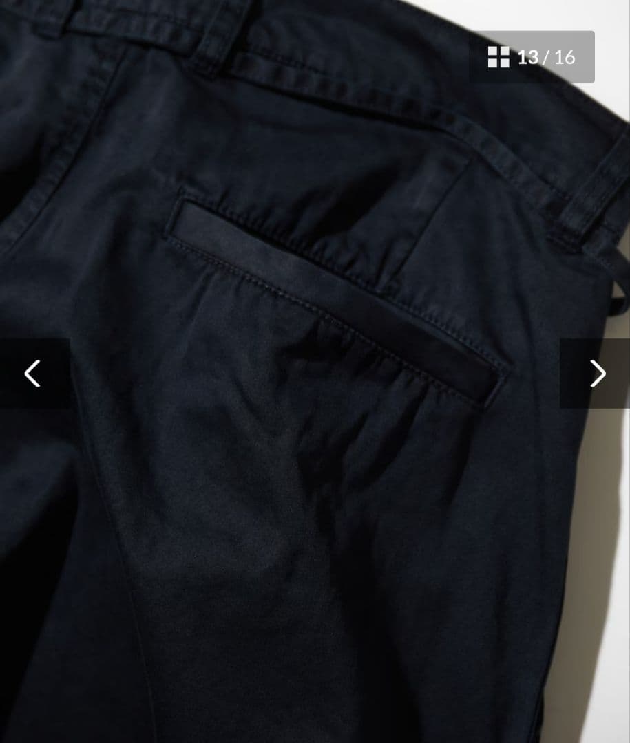 パンツ CAHLUMN Organic Cotton 2 Tuck Chino Pant