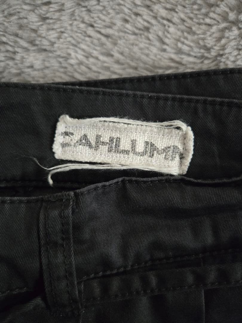 パンツ CAHLUMN Organic Cotton 2 Tuck Chino Pant