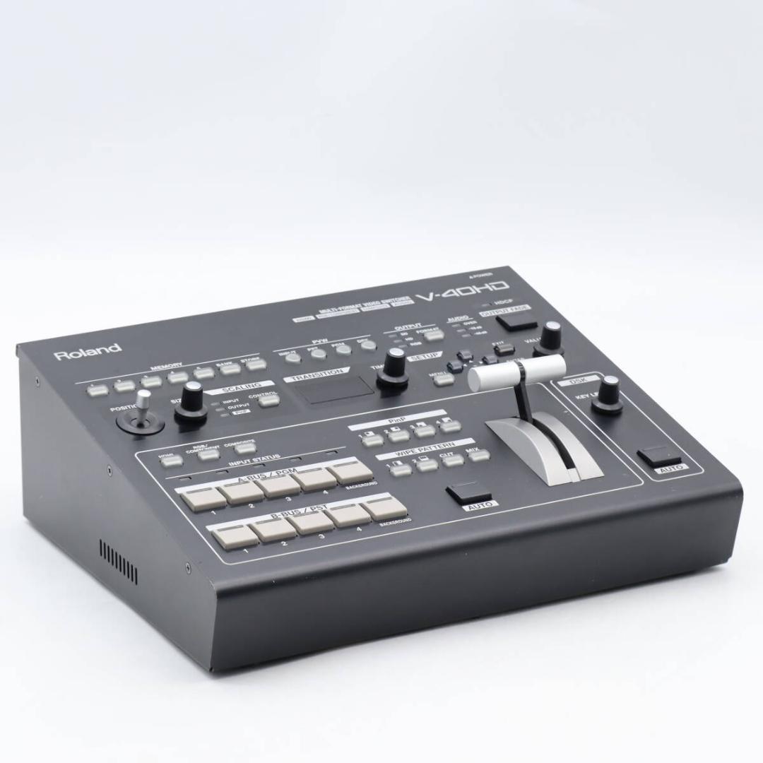 美品 ローランド マルチフォーマット・ビデオ・スイッチャー V-40HD