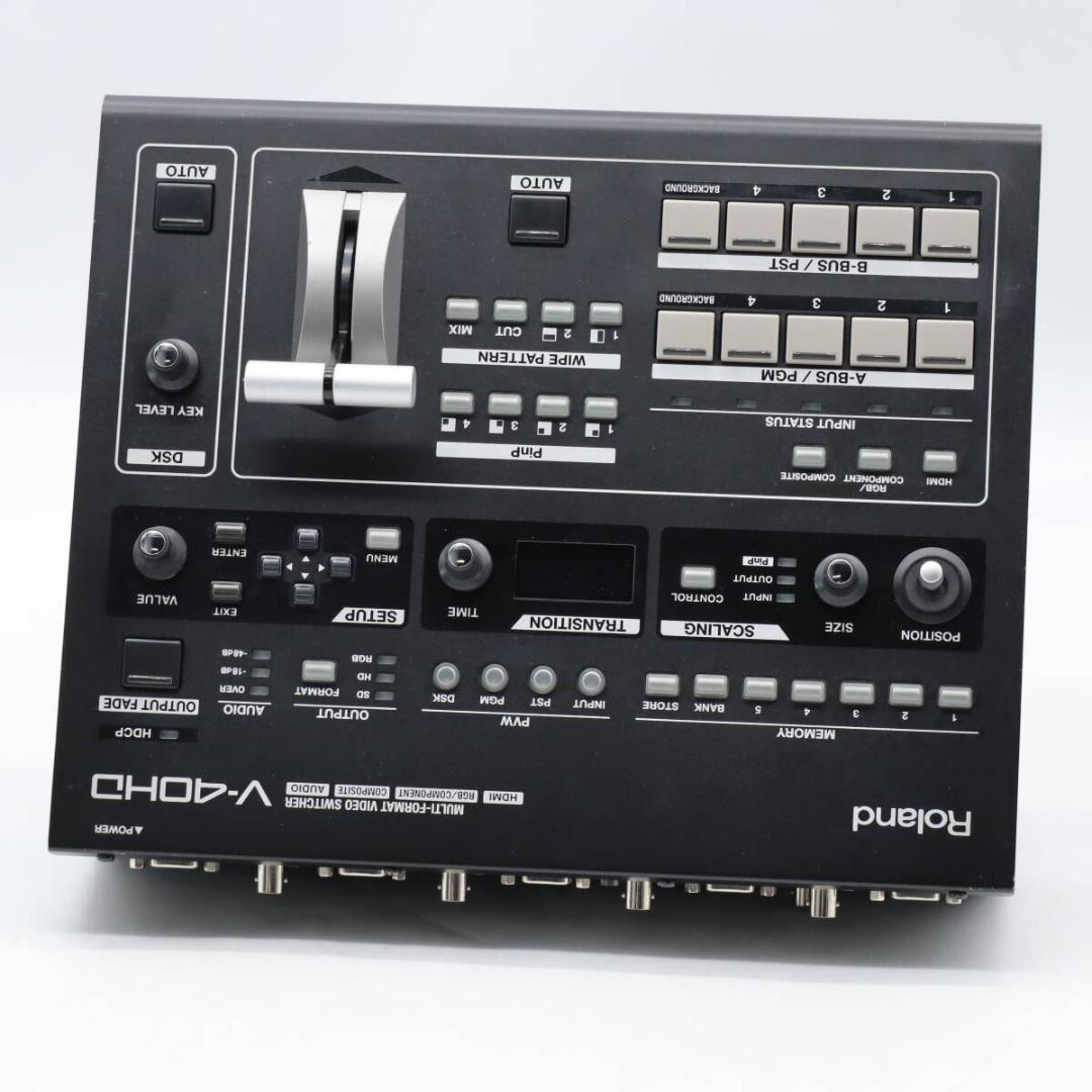 美品 ローランド マルチフォーマット・ビデオ・スイッチャー V-40HD