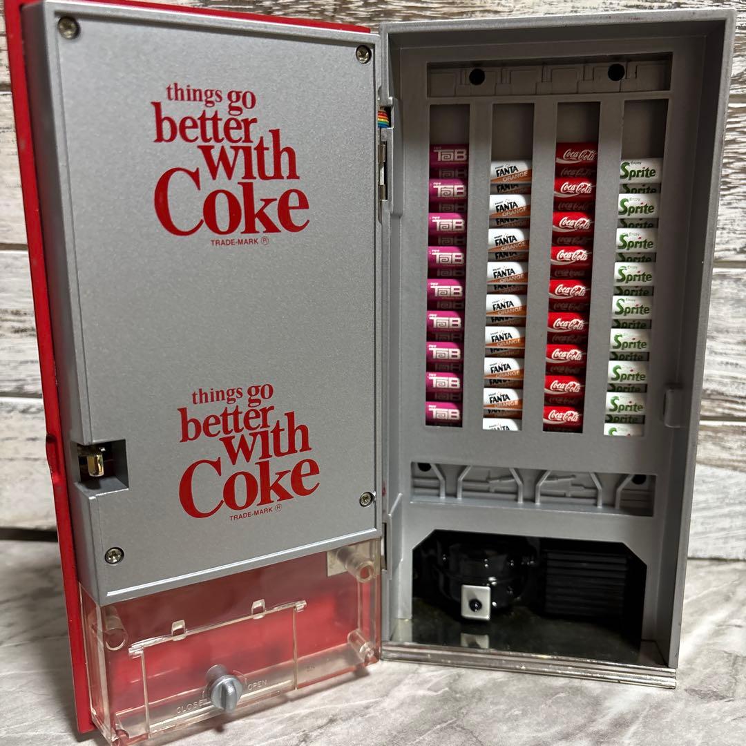 コカコーラ 自動販売機型 ミュージック 貯金箱