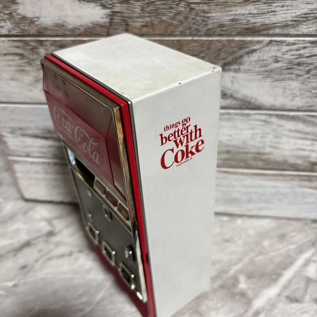 コカコーラ 自動販売機型 ミュージック 貯金箱
